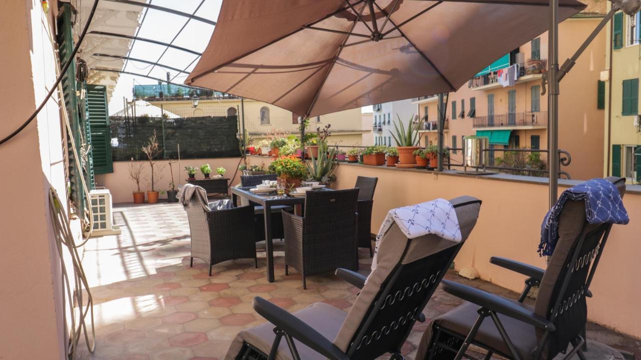 ジェノヴァSole, Terrazza, Centro Citta E Wi-Fi Veloce!アパートメント エクステリア 写真