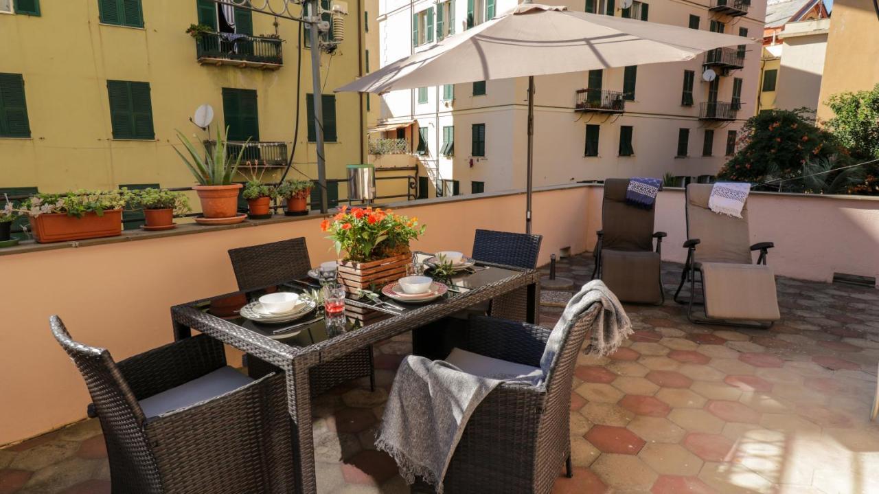 ジェノヴァSole, Terrazza, Centro Citta E Wi-Fi Veloce!アパートメント エクステリア 写真