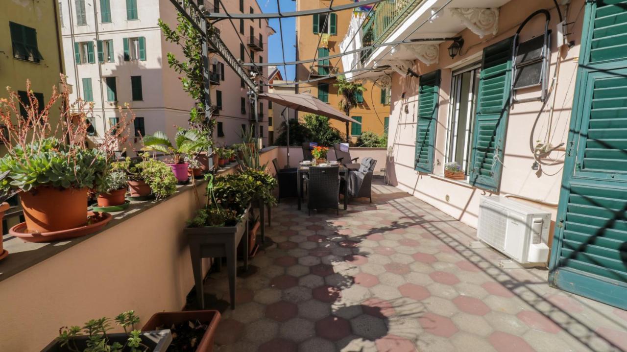 ジェノヴァSole, Terrazza, Centro Citta E Wi-Fi Veloce!アパートメント エクステリア 写真