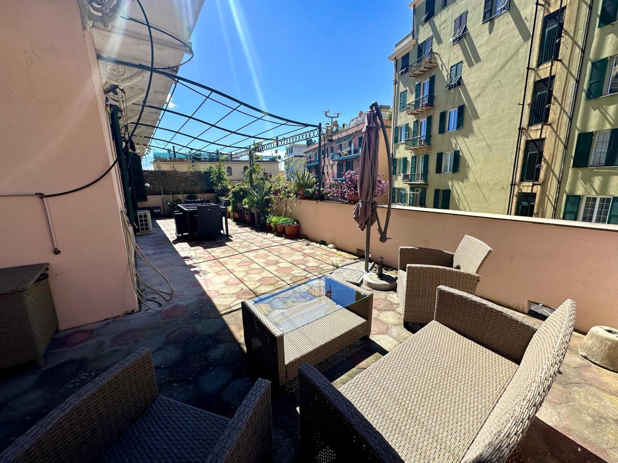 ジェノヴァSole, Terrazza, Centro Citta E Wi-Fi Veloce!アパートメント エクステリア 写真
